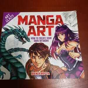 Ben Krefta Manga Art How To Create Your Own Artwork‎ Book